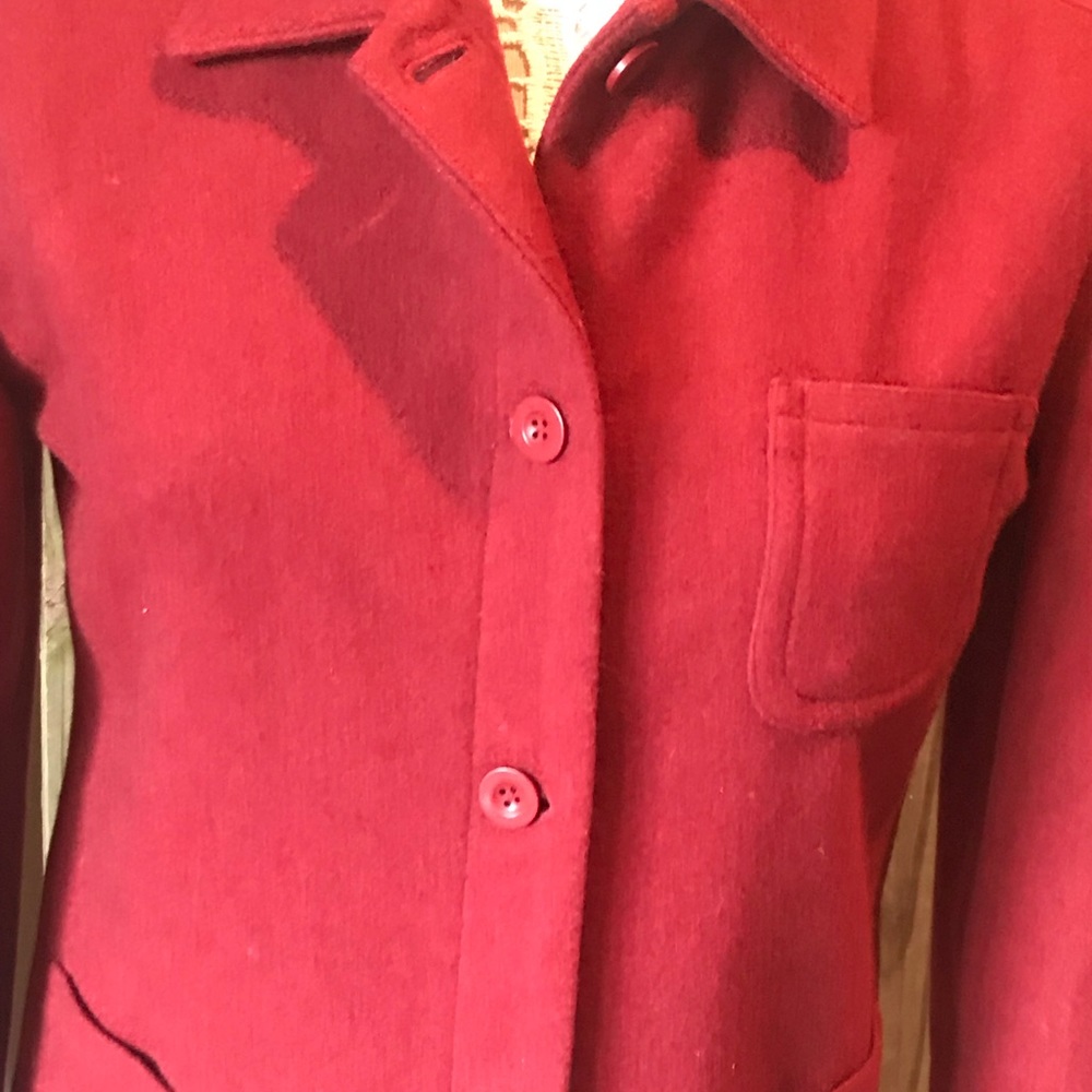 VGW Gap red wool blazer - Picture 2 of 5
